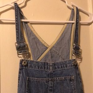 Gap jean overalls